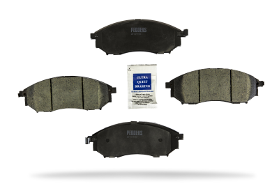 6801430.png Pedders Front 320mm Ceramic Brake Pads Nissan Navara D40 4WD 2005-2015