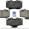 Pedders Front Brake Pads Toyota Hilux 4WD MK3 LN105R, YN106R, Leaf Front & Rear 1988-1997