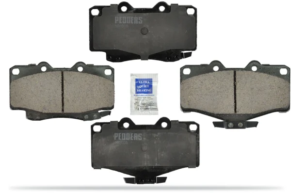 Pedders Brake Pads Toyota Hilux 4WD MK3 LN105R, YN106R, Leaf Front & Rear 1988-1997