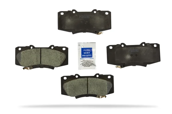 Pedders Front 319mm 143mm Backplate Brake Pads Toyota Hilux 4WD MK7 GGN25, KUN25R, KUN26R KUN26R 2010-2015