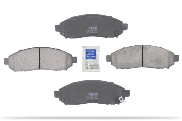 Pedders Front 296mm Kevlar Ceramic Brake Pads Nissan Navara D40 4WD 2005-2015