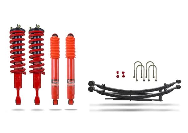 Pedders Heavy Duty Load Carrying and Towing Suspension Kit. Ford Ranger, PX Ford Ranger PX MK2, 4WD 2015-2018