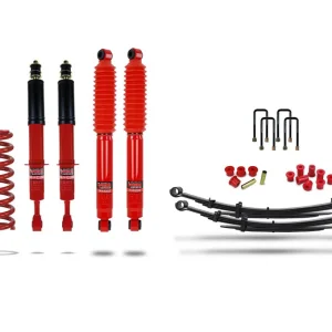 Pedders Heavy Duty Load Carrying and Towing Suspension Kit. Toyota Hilux Mk6 and 7 Toyota Hilux 4WD MK6 GGN25, KUN25R, KUN26R, GGN25, KUN25R, KUN26R 2005-2010