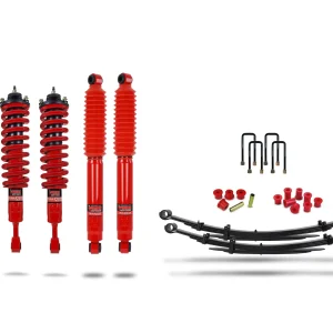 Pedders Heavy Duty Load Carrying and Towing Suspension Kit. With Assembled struts. Toyota Hilux Mk6 and 7 Toyota Hilux 4WD MK6 GGN25, KUN25R, KUN26R, GGN25, KUN25R, KUN26R 2005-2010