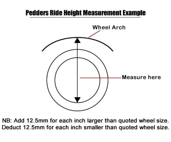 Pedders 1.75 Inch Suspension Lift Kit. Toyota Hilux 4WD Mk6 & MK7 Toyota Hilux 4WD MK6 GGN25, KUN25R, KUN26R, GGN25, KUN25R, KUN26R 2005-2010