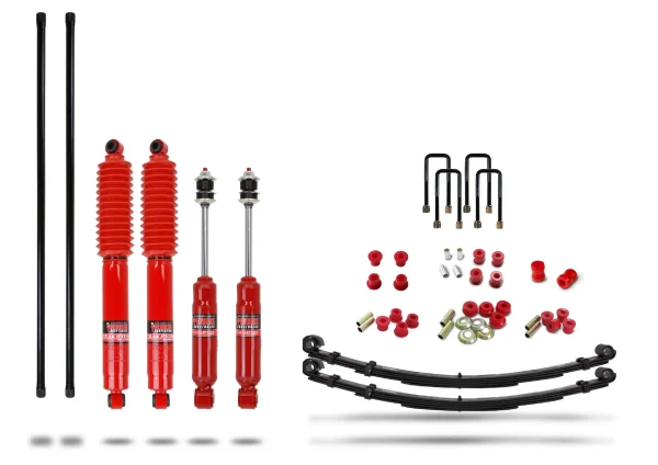 Pedders Heavy Duty Load Carrying and Towing Suspension Kit. Nissan Navara D21 22, From 1997 4WD ONLY