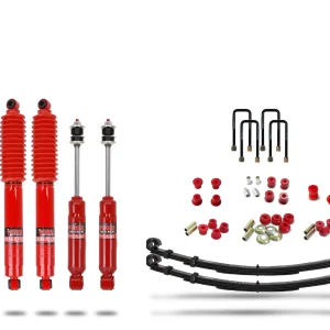 Pedders Heavy Duty Load Carrying and Towing Suspension Kit. Nissan Navara D21 22 Upto 1997 4WD ONLY