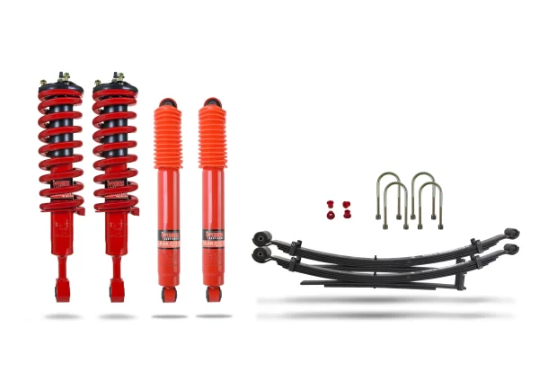 803195.webp Pedders Extra Heavy Duty Load Carrying and Towing Suspension Kit. With Assembled struts. For Ford Ranger, PX Ford Ranger PX MK2, 4WD 2015-2018