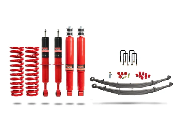 Pedders Extra Heavy Duty Load Carrying and Towing Suspension Kit Min 600kg Payload Toyota Hilux 4WD GR Sport 4WD 2023-Onward