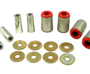 Pedders Front Lower Control Arm Load Carrying Urethane Lower Control Arm Bush (4 PKT) Nissan Navara D40, 4WD Leaf Over Axle 550 2005-2015