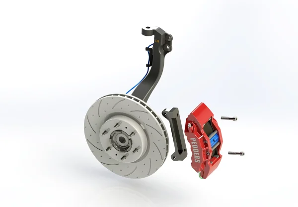 Pedders eXtreme Brake Kit Ford Ranger PX MK3, 4WD 2.0 Model ONLY 2019-2022