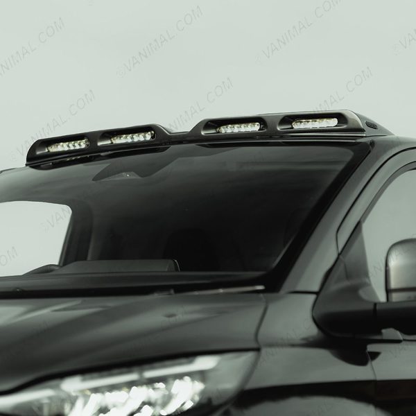 dsc04717_copy Transit Custom 2023-On Lazer Lamps LED Roof Light Integration in Agate Black