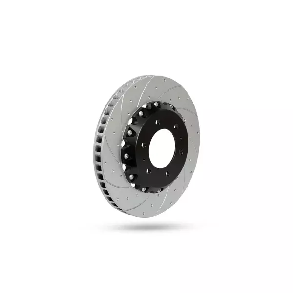 6160089TPL.webp Pedders Two Piece Slotted & Dimpled Geomet Coated Rotor Ford Ranger PX MK2, 4WD 2015-2018