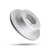 Pedders Rear Right Slotted Geomet Coated Brake Rotor Toyota Hilux 4WD MK7 GGN25, KUN25R, KUN26R KUN26R 2010-2015
