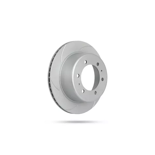 Pedders Rear Left Slotted Geomet Coated Brake Rotor Toyota Hilux 4WD MK9 GGN125R, GUN125R, GUN126R 2020-Onward