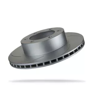 Pedders Slotted Geomet Coated Rotor Toyota Hilux 4WD MK5 KDN165R, KDN165R 2001-2005