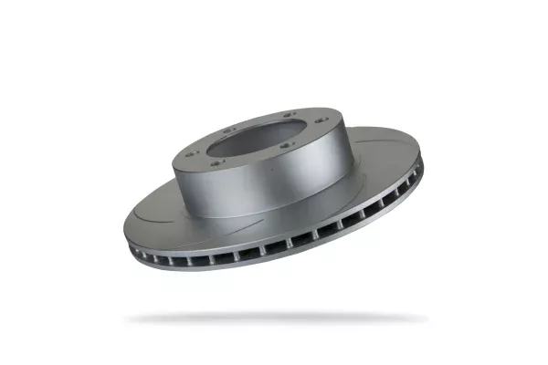 6202610SGL.webp Pedders Slotted Geomet Coated Rotor Toyota Hilux 4WD MK4 LN165R, Torsion bar front, leaf rear 1997-2001