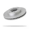 Pedders Front Right Slotted Geomet Coated Brake Rotor Ford Ranger PX, 4WD 2011-2015