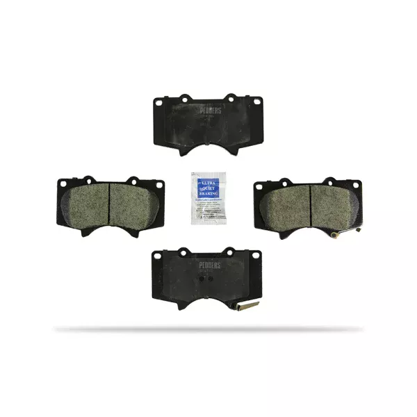 6801125.webp Pedders Front Brake Pads Toyota Land Cruiser 120 series, LC3 LC5, KDJ120, KZJ120, RZJ120 & GRJ12 2002-2009