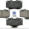 Pedders Front Brake Pads Toyota Hilux 4WD MK5 KDN165R 2001-2005