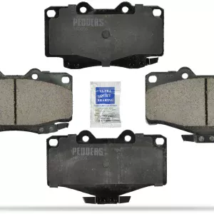 6801481.webp Pedders Brake Pads Toyota Hilux 4WD MK3 LN105R, YN106R, Leaf Front & Rear 1988-1997