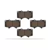 Pedders TrakRyder eXtreme Kevlar Ceramic Brake Pads Toyota Hilux 4WD MK6 GGN25, KUN25R, KUN26R, GGN25, KUN25R, KUN26R 2005-2010
