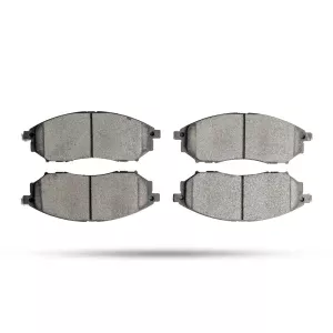 Pedders Front 17in Sumitomo TrakRyder Kevlar Ceramic Brake Pads Nissan Navara D23, NP300 4WD 2015-Onward