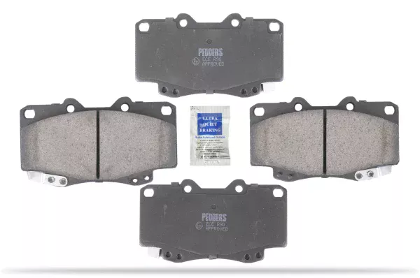 Pedders TrakRyder eXtreme Kevlar Ceramic Brake Pads Toyota Hilux 4WD MK6 GGN25, KUN25R, KUN26R, GGN25, KUN25R, KUN26R 2005-2010
