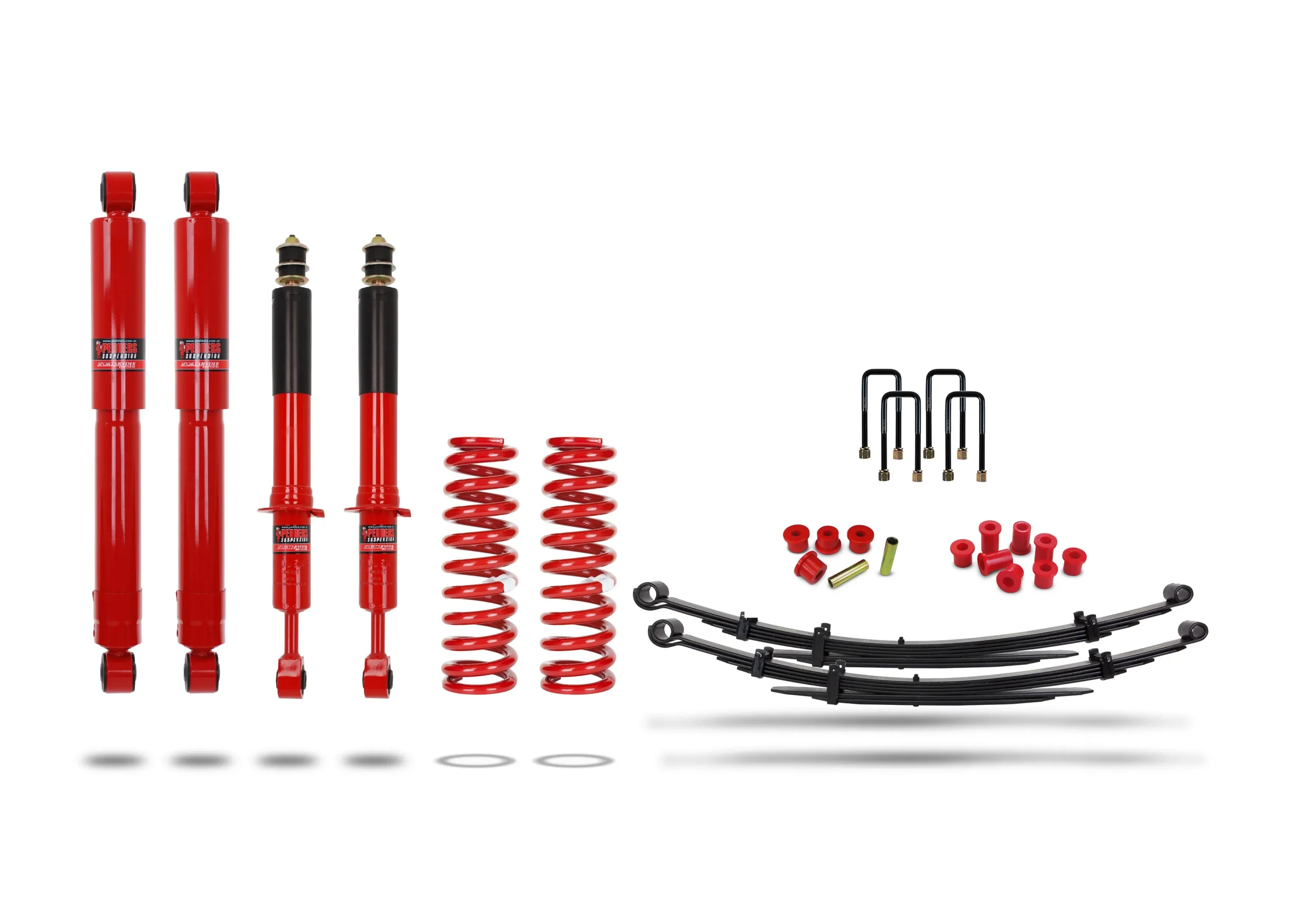 Pedders 1.75 Inch Suspension Lift Kit. Toyota Hilux 4WD Mk6 & MK7 Toyota Hilux 4WD MK6 GGN25, KUN25R, KUN26R, GGN25, KUN25R, KUN26R 2005-2010
