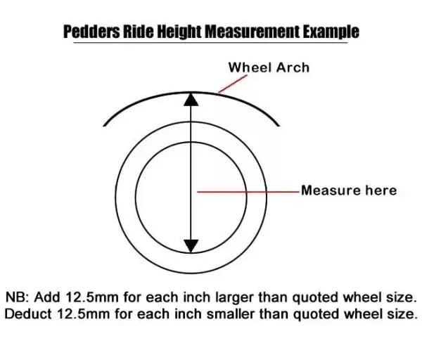Pedders 1.5 Inch Suspension Lift Kit. Suitable for Heavy Duty Load Carrying and Towing. Toyota Hilux Mk4 & 5 & MK3 IMPORT Toyota Hilux 4WD MK4 LN165R, Torsion bar front, leaf rear 1997-2001