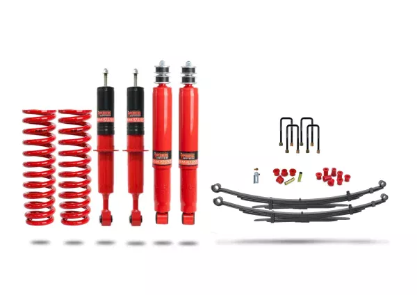 809331.webp Pedders Heavy Duty Load Carrying and Towing Suspension Kit Min 300kg Payload Toyota Hilux 4WD GR Sport 4WD 2023-Onward