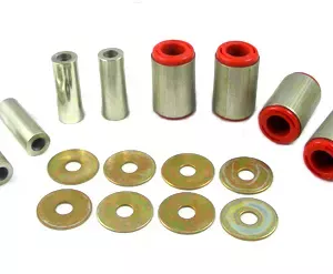 Pedders Front Lower Control Arm Load Carrying Urethane Lower Control Arm Bush (4 PKT) Nissan Navara D40, 4WD Leaf Over Axle 550 2005-2015