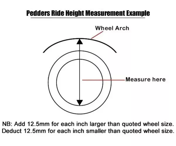 Pedders 1.75 Inch Suspension Lift Kit. Improved Ride Toyota Hilux 4WD GR Sport 4WD 2023-Onward
