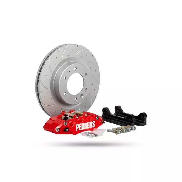 Pedders eXtreme Brake Kit Isuzu D-Max 4WD (UK & EU Markets), 1.9lt 4cyl TD 2021-Onward