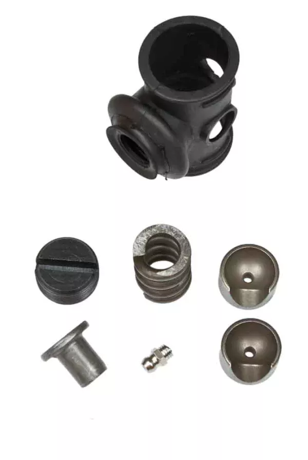 PTE442K_1.webp Pedders Drag Link Tie Rod End Repair Kit Toyota Hilux 4WD MK3 LN105R, YN106R, Leaf Front & Rear 1988-1997