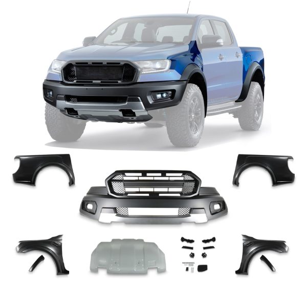 SNBK004-no-badge.jpg Ford Ranger T7 T8 2015-2021 Full Raptor Style Body Kit