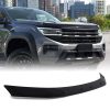 Volkswagen VW Amarok MK2 2023+ Gloss Black Bonnet Guard