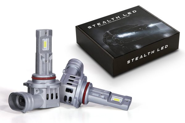 Stealth LED H10 Headlight Bulb Pair – 2800 lumens