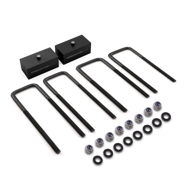 Nissan Navara D40 05-14 2 50mm Black Rear Block Lift Kit
