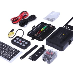 Stealth LED 8 Gang Multi-Function Control Panel