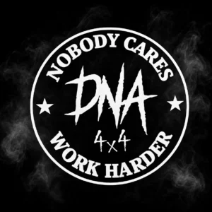 DNA4x4 Noby cares sticker