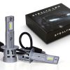 Stealth LED H1 Headlight Bulb Pair - 2800 lumens