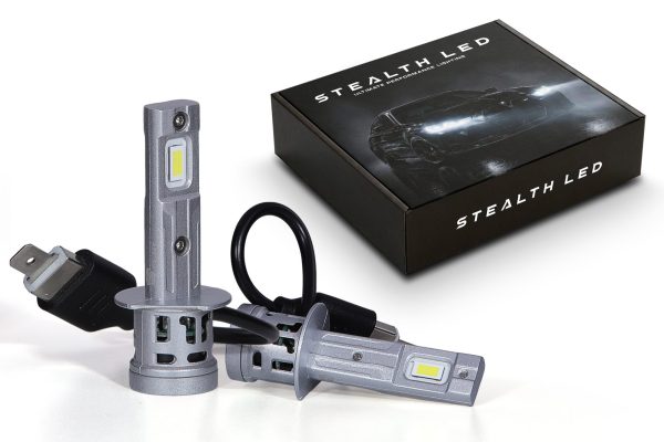 Stealth LED H1 Headlight Bulb Pair - 2800 lumens