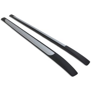 Toyota Hilux Travo 2026+ Black & Silver Roof Rails