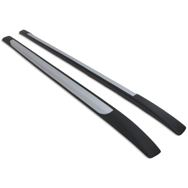 HMRR003-01.jpg Toyota Hilux Travo 2026+ Black & Silver Roof Rails