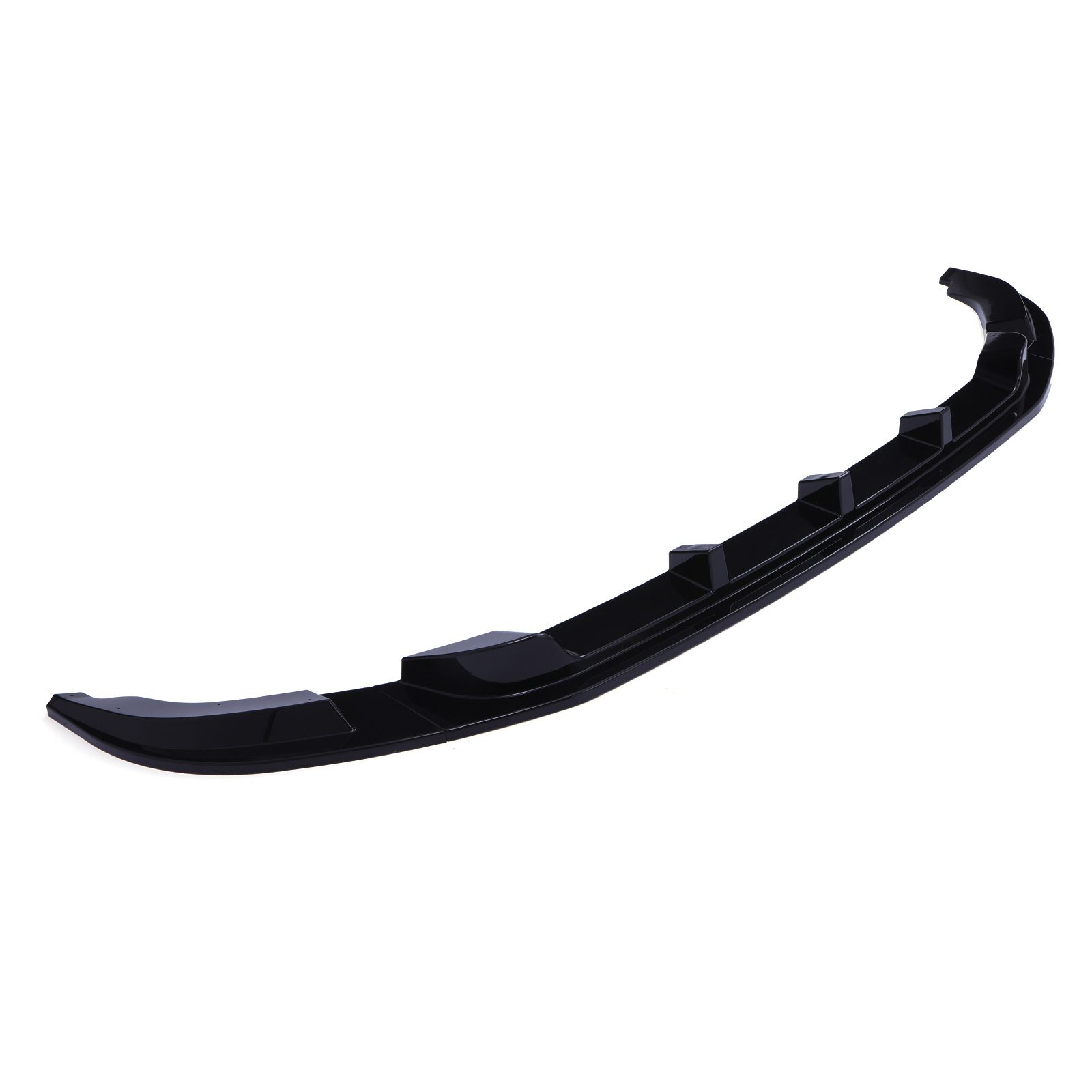 VW Transporter T6 T6.1 16-23 Gloss Black Front Splitter Bumper Lip