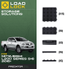 Mitsubishi L200 Series 5 & 6 2015+ LoadLock Full Truck Bed Base Kit - 4 Anchors & 4 Stoppers