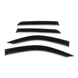 Toyota Hilux Travo 2026+ Black Wind Deflectors