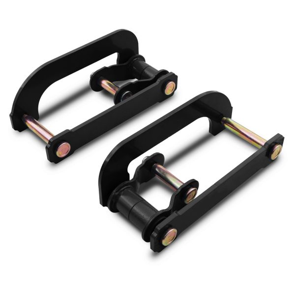 Nissan Navara D40 05-15 2 Black Rear Lift Shackles