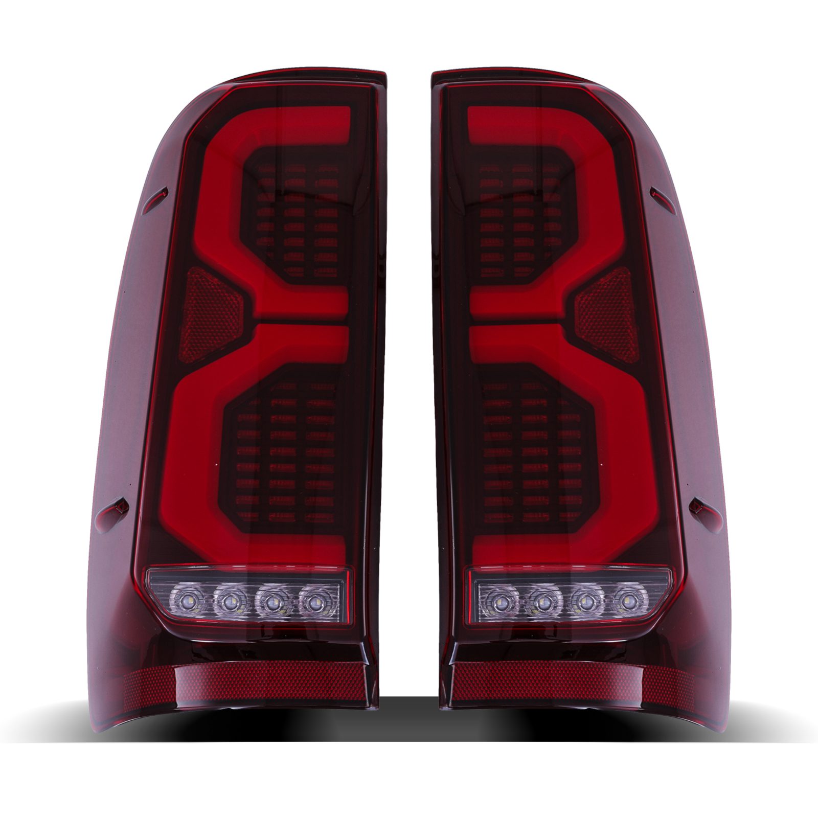 Toyota Hilux Vigo 05-15 Rear Red LED Tail Lights